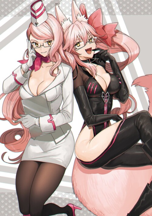  tamamo koyanskaya koyanskaya and koyanskaya fate and 1 more drawn by none kameko227 sample 581519d4