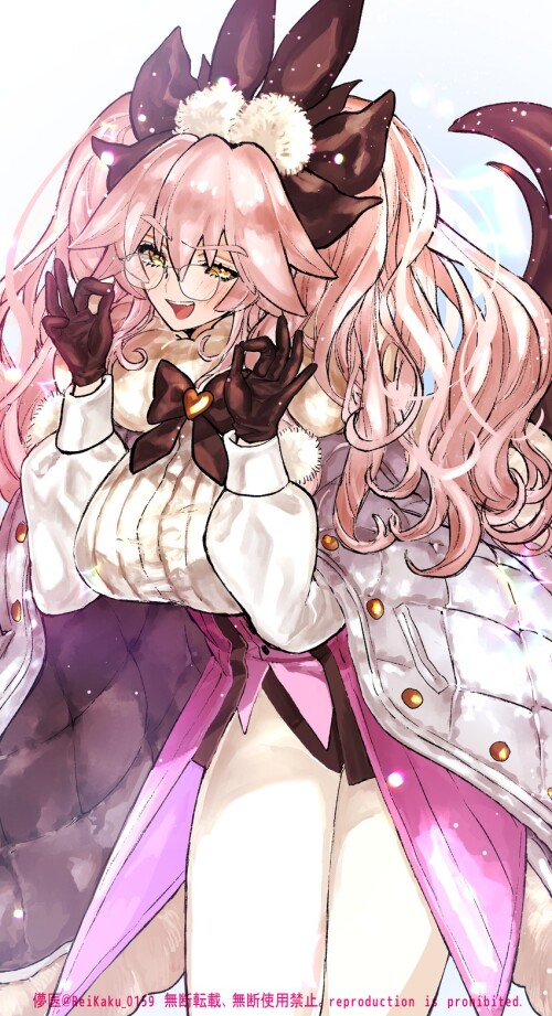  tamamo koyanskaya and koyanskaya fate and 1 more drawn by sugomori tsuru artist sample 0ec2baeab0a9