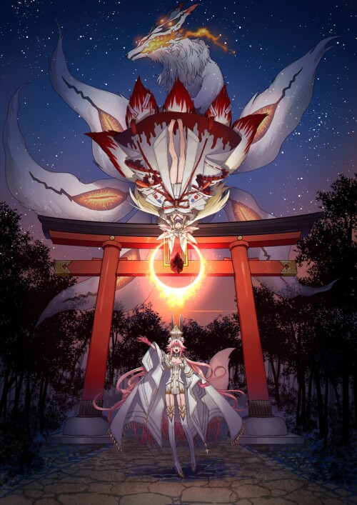  tamamo koyanskaya and koyanskaya fate and 1 more drawn by none kameko227 sample 0e490847a6c60f40f21