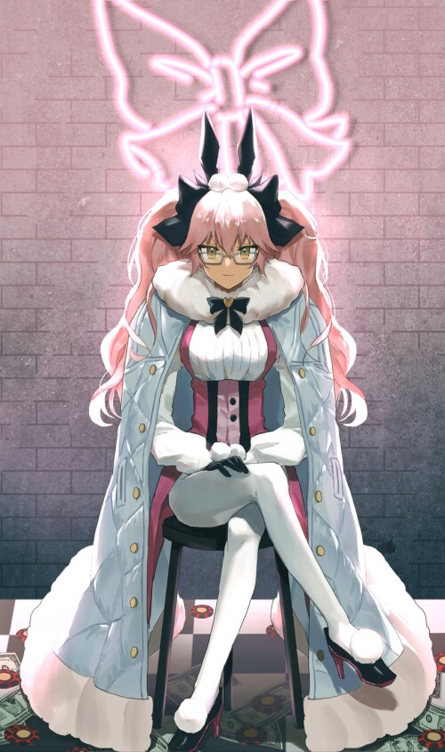  tamamo koyanskaya and koyanskaya fate and 1 more drawn by ddukbaegihunt sample c54773794e3c82140f65