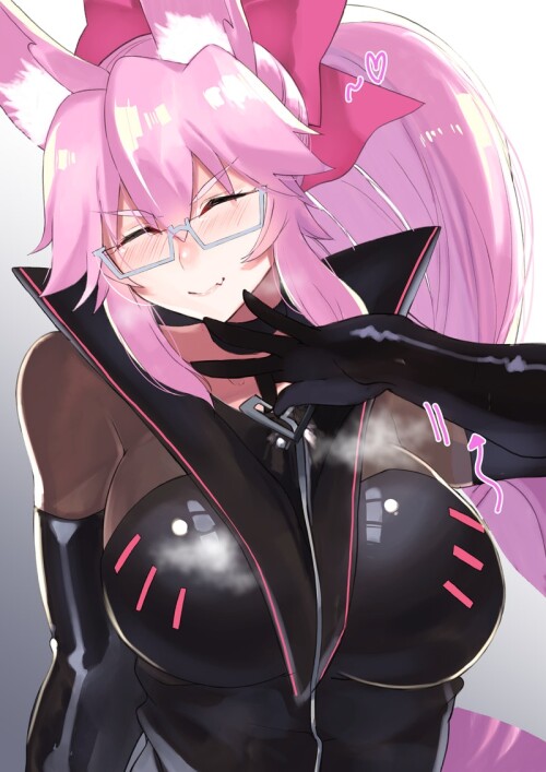  tamamo koyanskaya and koyanskaya fate and 1 more drawn by asai makoto 3e71db328c4bfc66de84bba3305e2