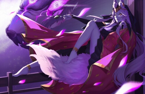  tamamo koyanskaya and koyanskaya fate and 1 more drawn by qi huang qin sample 47807fd000cc85a87cb44