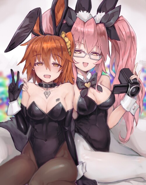  tamamo fujimaru ritsuka koyanskaya and koyanskaya fate and 1 more drawn by hohaku sample 1db21df36f