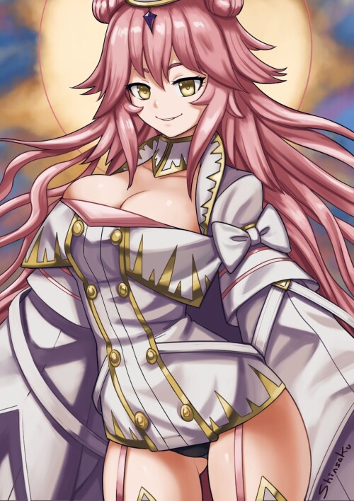  tamamo koyanskaya and koyanskaya fate and 1 more drawn by shinsaku stan art sample 2caa43752674805e