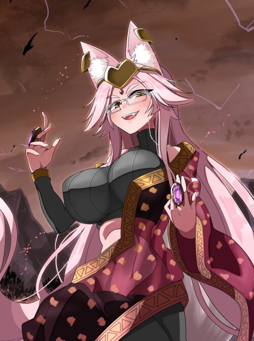  tamamo koyanskaya and koyanskaya fate and 1 more drawn by akitokage sample 40fa229e0d00b394ca9f5e33