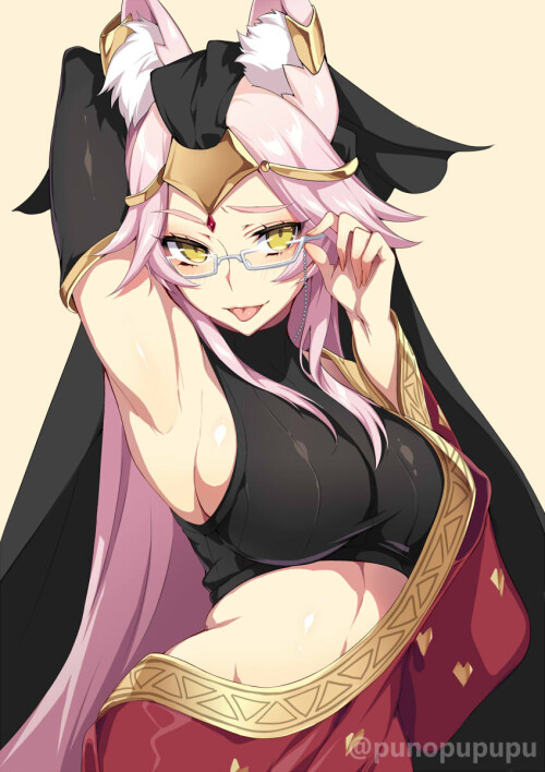 tamamo koyanskaya and koyanskaya fate and 1 more drawn by puuzaki puuna 02be040a3feb350b370258496e9