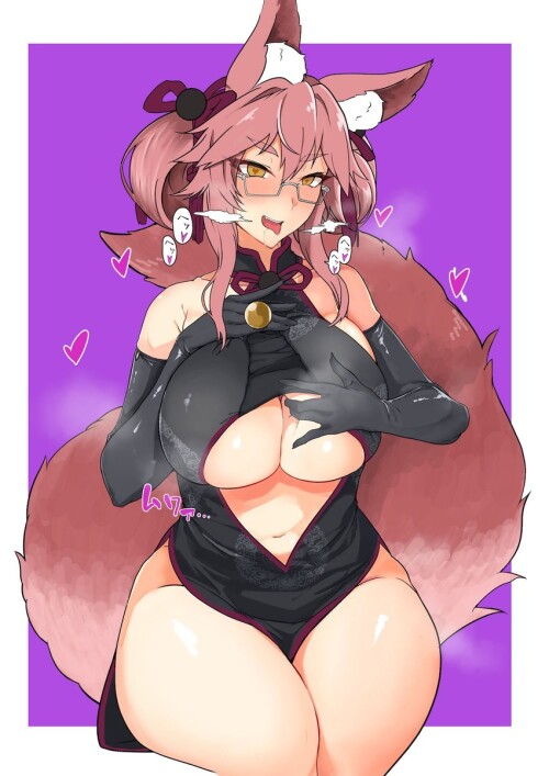  tamamo koyanskaya and koyanskaya fate and 1 more drawn by nokogiriotoko sample 10338d851d1df9f01c07