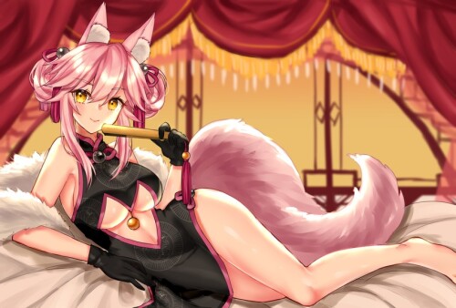  tamamo koyanskaya and koyanskaya fate and 1 more drawn by 18640321 sample 766038da9620e8d695e63bce9