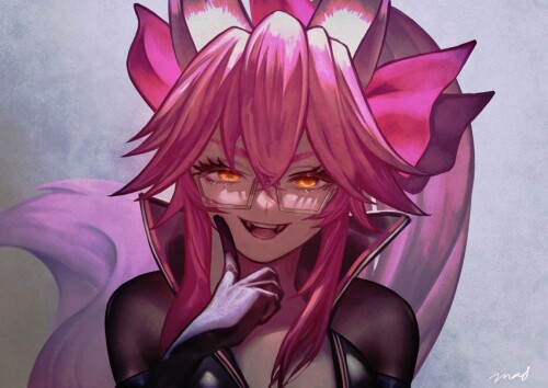 tamamo koyanskaya and koyanskaya fate and 1 more drawn by wanko realsight sample 8139d99e5990e3dd58