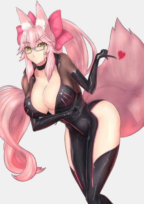  tamamo koyanskaya and koyanskaya fate and 1 more drawn by kiteno kiten sample c984c45b0c84feddb96a0