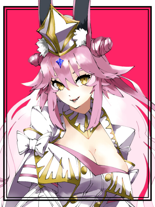  tamamo koyanskaya and koyanskaya fate and 1 more drawn by ramune gohan 8be175d9b222a5f7ac1487156af5