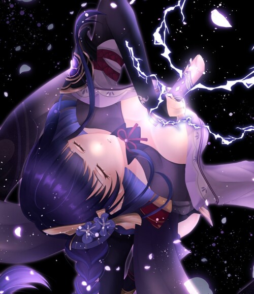  raiden shogun genshin impact drawn by chi mh01 sample 9e9cf6bcb1a39e56b10ce968a13a0588
