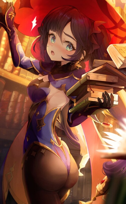  mona genshin impact drawn by pistachiocream sample 00520590b7ff93ad86ef97ef2cfcbb64
