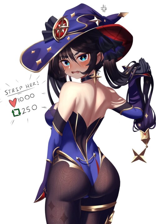  mona genshin impact drawn by nithros sample e731febe66d080dea9c852730dccc0bd
