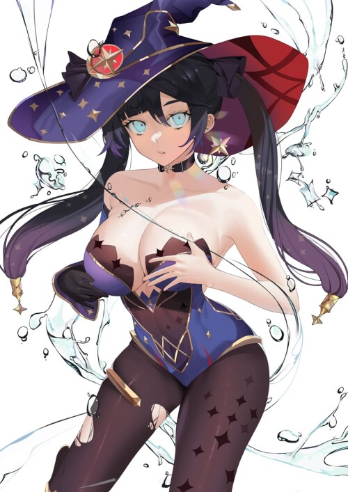  mona genshin impact drawn by willow user xagu3384 sample 0a5dd5c1100b01fe145fc481acc1bc52