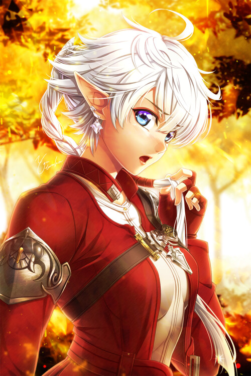  alisaie leveilleur final fantasy and 1 more drawn by you haruka 8207aeaca7ad332ce9e5730ea7b23c94