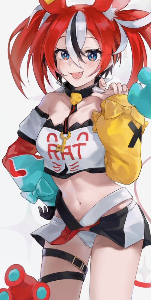  hakos baelz hololive and 1 more drawn by hikkishi 2049df78883eca64b61182e8fe536332