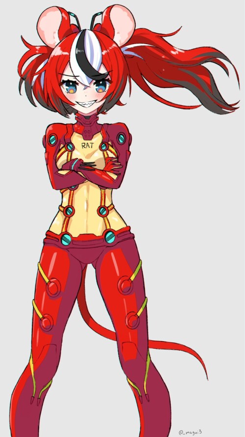  souryuu asuka langley and hakos baelz hololive and 4 more drawn by magui3 sample 0af91870a2cb088090