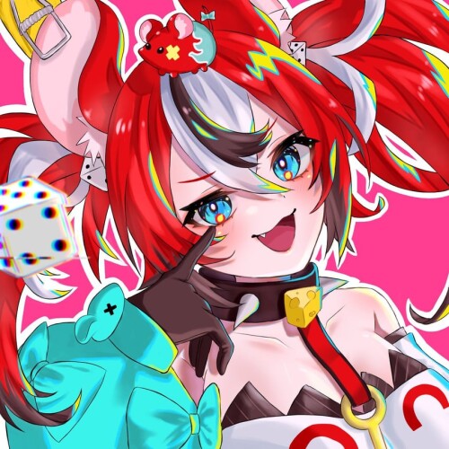  hakos baelz and mr squeaks hololive and 1 more drawn by hihu hihihi sample 14ca62f2551f0d981b0054b2