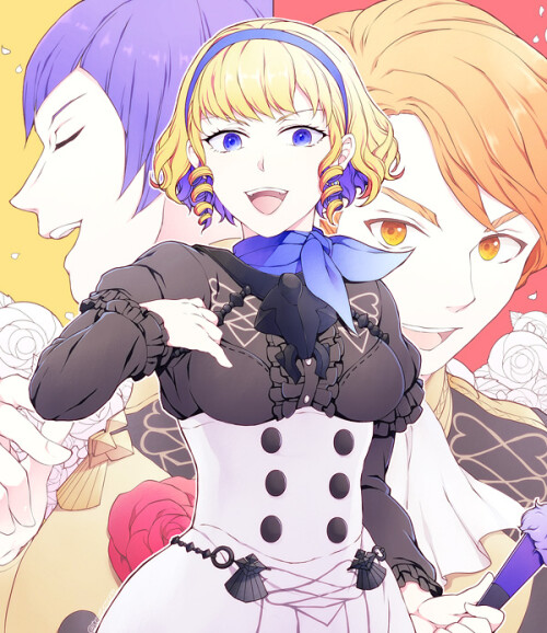  lorenz hellman gloucester constance von nuvelle and ferdinand von aegir fire emblem and 1 more draw