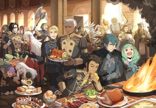  byleth edelgard von hresvelg lysithea von ordelia hilda valentine goneril byleth and 18 more fire e