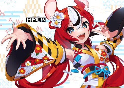  hakos baelz hololive and 1 more drawn by hamllock sample d4ed6f85d9933d2237dc4c5e608044ed