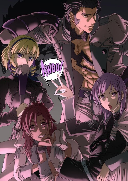  constance von nuvelle hapi yuri leclerc and balthus von albrecht fire emblem and 1 more drawn by ad