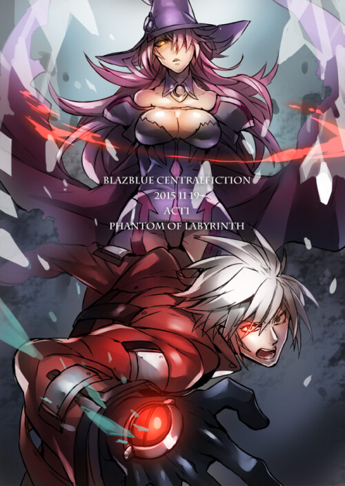  ragna the bloodedge and konoe a mercury blazblue and 1 more drawn by kaneaki mukku 708220c39462c0b6