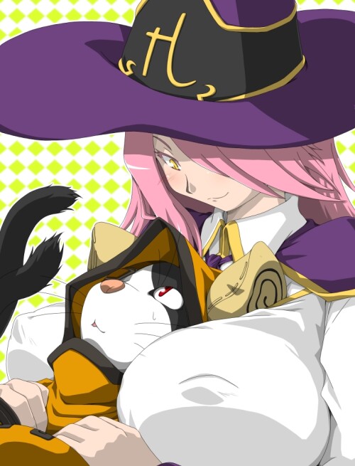 konoe a mercury and jubei blazblue and 1 more drawn by sidimi 205d00c93b04f044f1d452ec9f8fd4bd