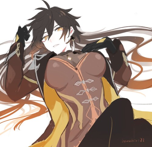  zhongli genshin impact drawn by hanakiri22 sample f27c3ed2f8a6627bbb6e44eb3b88d7b8