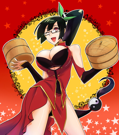  litchi faye ling and lao jiu blazblue drawn by susu susuhako acc04f2c18fba5c21c142fb4d2e2b391