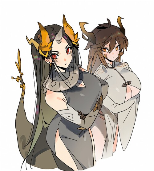  zhongli and azhdaha genshin impact drawn by mimlmi sample 8a35088a374ace80eaad3bc0915aefb8