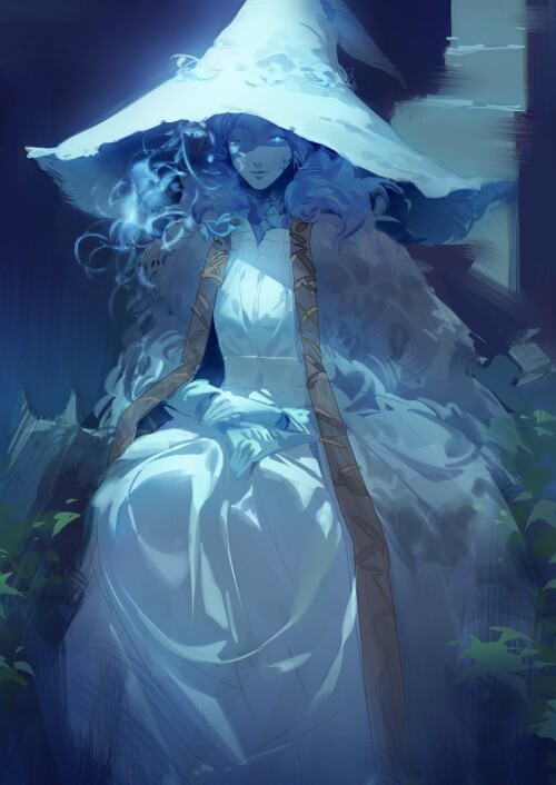  ranni the witch elden ring drawn by tefco sample 64816716e2d8cbbab35362fb75e4c676