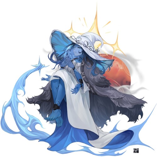  ranni the witch elden ring drawn by lan xiezi sample 51664c1b303ed7994b0ed248514506e6