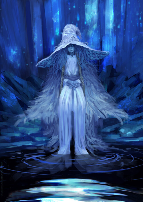  ranni the witch elden ring drawn by victor garcia 802da5a908fadb7ed57090ad21dbddb2
