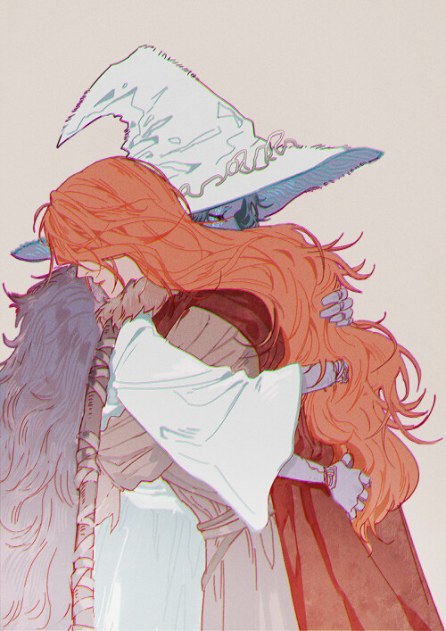 ranni the witch and malenia blade of miquella elden ring drawn by agong 61f20938c111b37fcfa56489a79