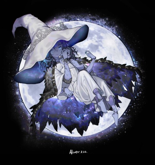  ranni the witch elden ring drawn by alver sample b94a3d61f026fb200714ba6fa74e03d1