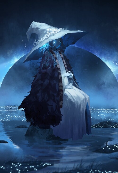  ranni the witch elden ring drawn by asteroid ill sample 409a201e64d907c5f65adef21b521df1