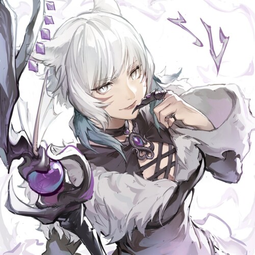  y shtola rhul final fantasy and 1 more drawn by crow0cc sample cf015213643994eea177521b8634f3b4