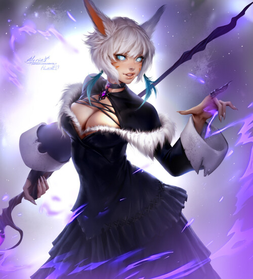  y shtola rhul final fantasy and 1 more drawn by aleriia v sample 2f89f89b54af8a5e6bd4b62f507833ae