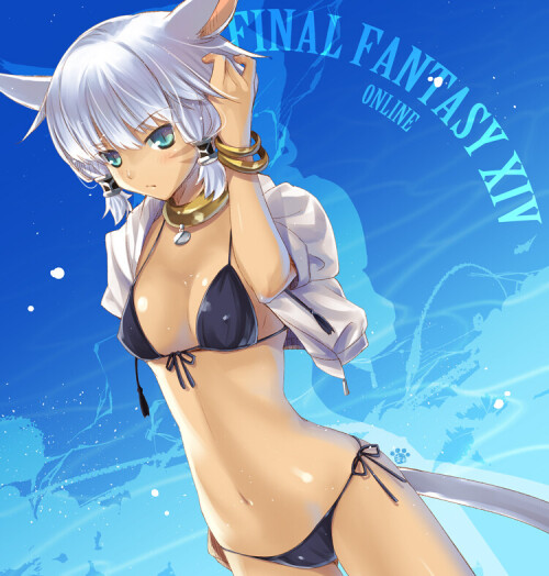  y shtola rhul final fantasy and 1 more drawn by mame p c7ed993599a5048101dc9ff833725b73