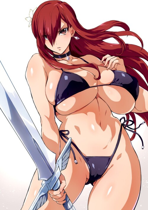  erza scarlet fairy tail drawn by yajiro masaru sample 406e6fcdeb7bcf7d83dab38385f041a3