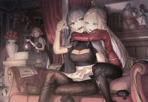  byleth byleth edelgard von hresvelg and manuela casagranda fire emblem and 1 more drawn by korokoro