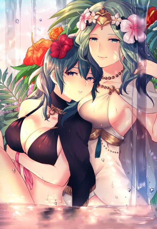  byleth byleth rhea byleth and rhea fire emblem and 2 more drawn by asada sadao sample 7f72309c769f7