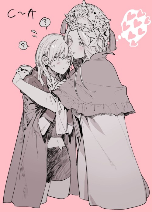  byleth byleth and rhea fire emblem and 1 more drawn by ikarin sample 9a130a72088679658382fd6bc3486f