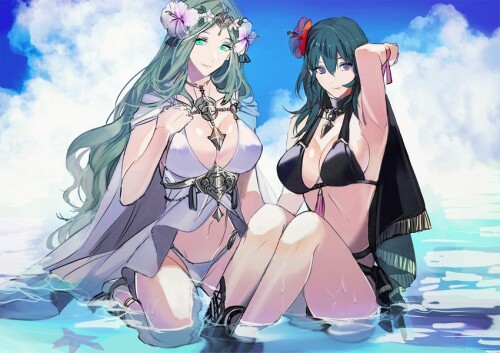  byleth byleth rhea byleth and rhea fire emblem and 2 more drawn by amu nsk0 sample 5f7d4bce064abecd