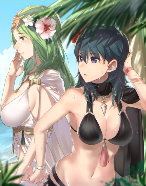  byleth byleth rhea byleth and rhea fire emblem and 2 more drawn by haru nakajou 28 sample 18d367047