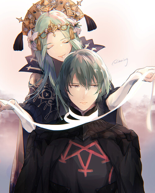 byleth byleth and rhea fire emblem and 1 more drawn by shinsuke moccori 67ec171a843b9c7280df0e794b4