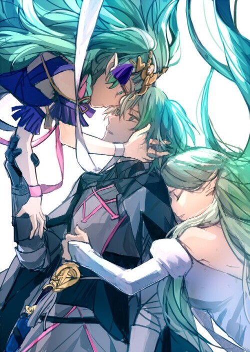  byleth byleth rhea and sothis fire emblem and 1 more drawn by tsengyun 783f79d87f975a42b8fcc81f10f5
