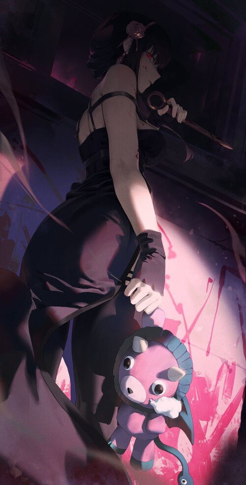  yor briar and director chimera spy x family drawn by wonchun sample 1031d22b68ccfd409876609b306200e